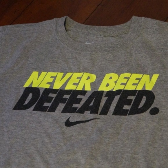 Nike Other - Mens Nike Never Defeated SS T Shirt Size S